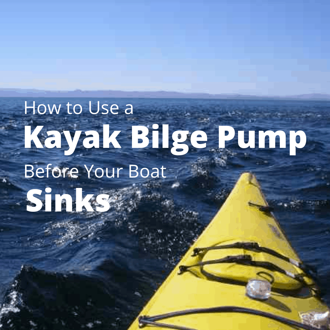 Kayak Hand Bilge Pump Water Pump Emergency Bilging Tool Boat Manual Pump 