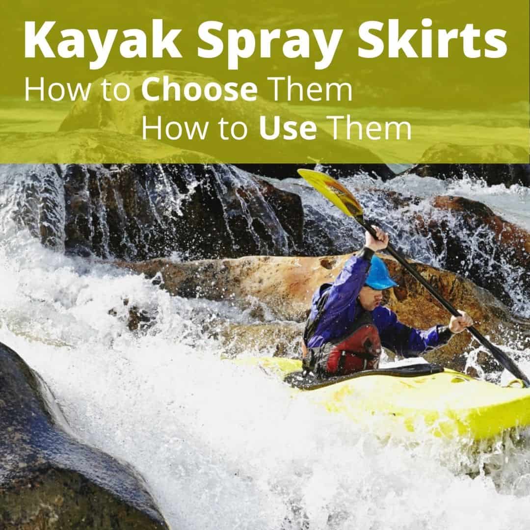 Yuehuam Kayak Sprayskirt Universal Adjustable Nylon Kayak Spray Skirt Waterproof Cover Water Sports Accessory M Size 