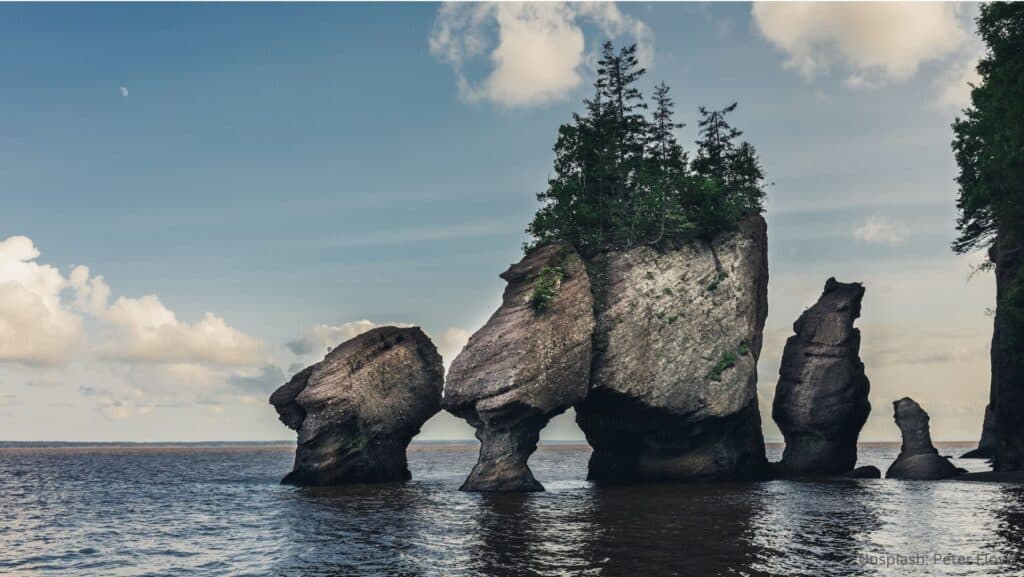 Three Sisters Bay of Fundy